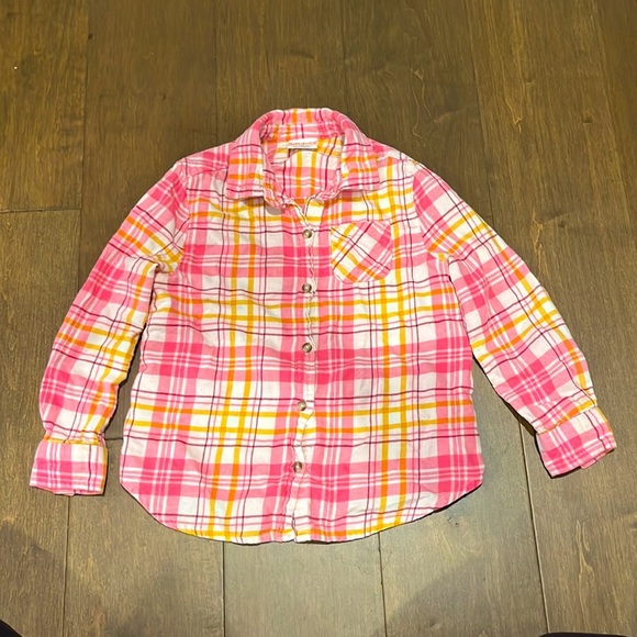 Jumping Beans Girls Size 5 Button up top - Picture 1 of 5